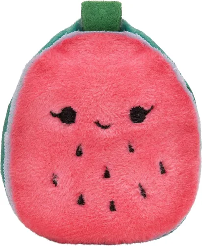 Miniatura 8 de Squishville de Squishmallows Mini Plush Fruit Squad, seis peluches suaves de 2 pulgadas, frutas irresistiblemente coloridas, mini melocotón, piña