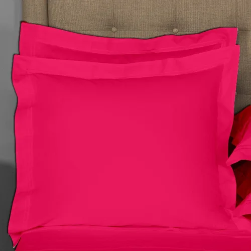 Miniatura 54 de Crown Collection Juego de 2 fundas de almohada estándar de 20 x 26 pulgadas, hipoalergénicas de 600 hilos, 100% algodón egipcio, fundas de almohada