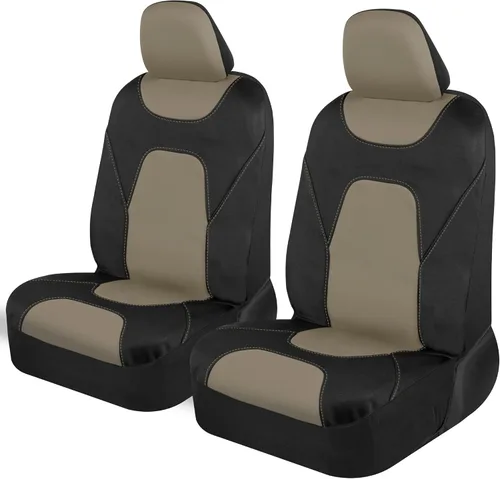 Miniatura 18 de Motor Trend AquaShield - Fundas impermeables para asiento delantero, fundas de asiento rosa para automóviles – Funda de neopreno para asientos