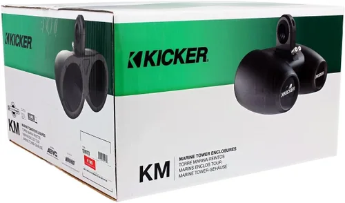 Miniatura 7 de KICKER Negro Dual Wake Tower System Charcoal 6,5" altavoces marinos RGB LED
