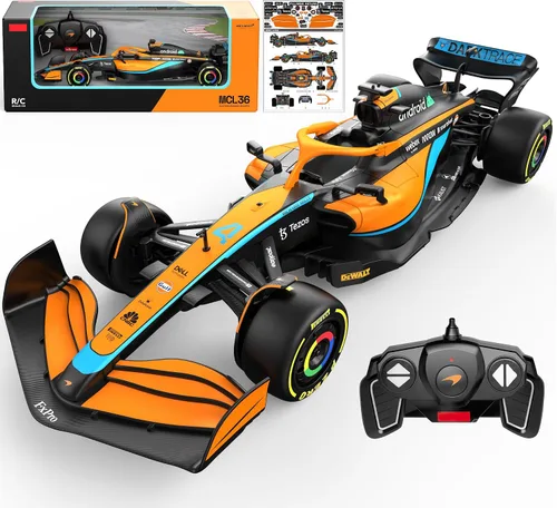 Miniatura 10 de Voltz Toys Vehículo de Control Remoto Licenciado Auténtico 1:12 Mercedes-Benz F1 W11 - RC para Niños y Adultos - RC de 2.4GHz para Regalo