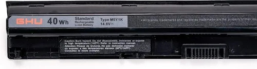 Miniatura 3 de GHU M5Y1K HD4J0 - Batería de repuesto para laptop Dell Inspiron 15 3551 3552 3567 5551 5555 5558 5559 5758, Inspiron 14 3451 3452 3458, Inspiron 17