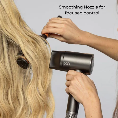 Miniatura 4 de Secador de pelo iónico con difusor para cabello rizado, silencioso y profesional de secado rápido para cabello grueso con 2 accesorios magnéticos