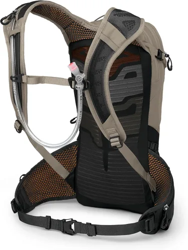 Miniatura 7 de Osprey Raptor 10L Mochila de ciclismo de montaña para hombre con depósito hidráulico, gris frontón Pediment Gris