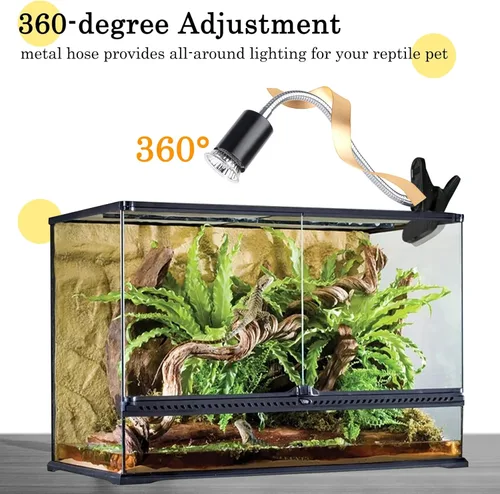 Miniatura 4 de LUCKY HERP UVA UVB Reptile Light Bulbs, Heat Lamp Bulbs for Reptiles and Amphibians, Basking Light Bulb for Turtle, Bearded Dragon, Lizard Heating