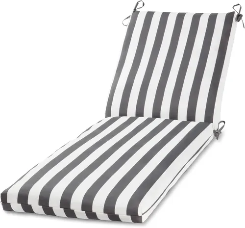 Miniatura 66 de Cojín reversible para silla de descanso para exteriores, color blanco tropical