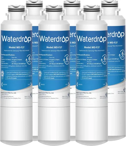 Miniatura 13 de Waterdrop DA29-00020B Reemplazo para Filtro de Agua Samsung® HAF-CIN/EXP, DA29-00020B, HAF-CIN, DA29-00020B-1, RF28HMEDBSR, RF263BEAESR