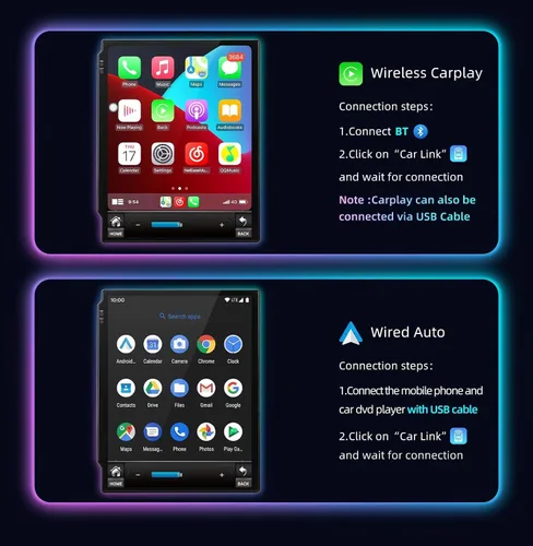Miniatura 3 de 9.7 "IPS pantalla táctil Android 11 2+32 GB 8 Core Car Stereo para Jeep Cherokee 2013-2018 Vertical Style Radio incorporado Car-Play Android Auto