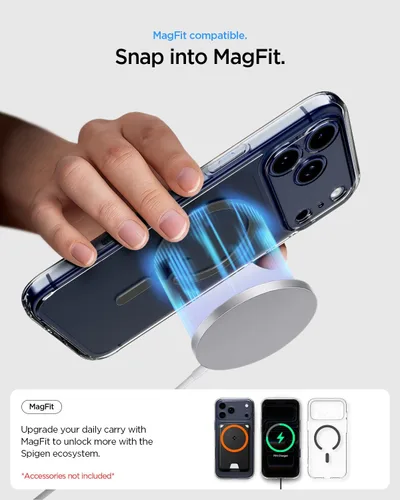 Miniatura 259 de Spigen Funda para iPhone 13 Mini, ultra híbrida MagFit [antiamarilleo] [compatible con Magsafe] - Transparente