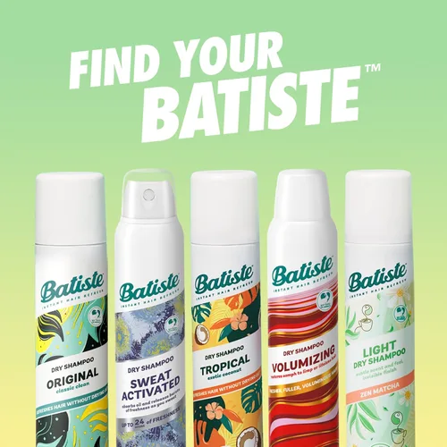 Miniatura 9 de Batiste Champú seco ligero sin fragancia, absorbe aceite y grasa, 3.81 onzas