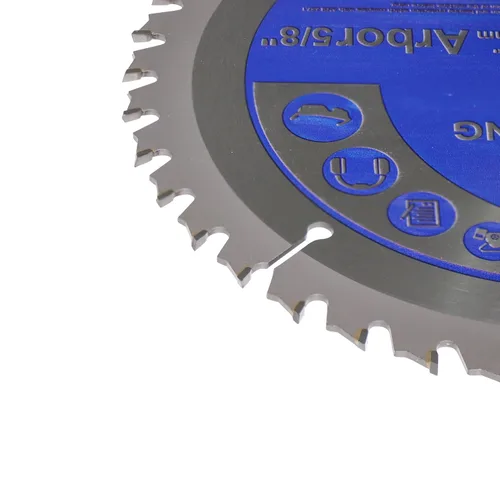 Miniatura 4 de Steel Force WC7224 7-1/4 pulgadas 40T con eje de 5/8 pulgadas TCT hoja de sierra circular para corte de madera (40T)
