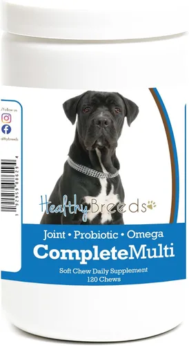 Miniatura 25 de Healthy Breeds Boxer todo en uno multivitamínico suave masticable 120