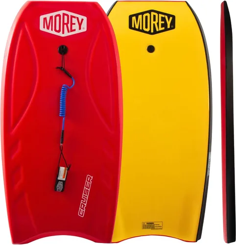 Miniatura 6 de MOREY® Cruiser, la tabla de bodyboard original; tablas corporales de tamaño completo de 42.5 pulgadas para playa, para todos los niveles