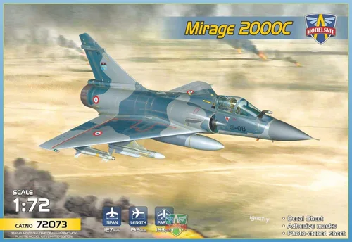 Modelsvit 1/72 Mirage francés 2000C 72073
