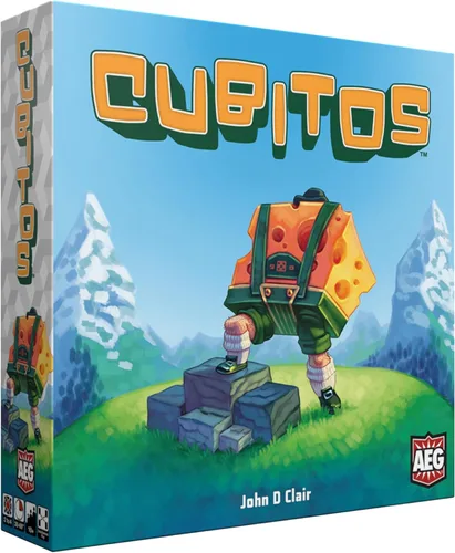 AEG Juego de mesa Cubitos | Juego de carreras de dados galardonado | Empuja tu suerte para toda la familia | 2-4 jugadores | A partir de 10 años |