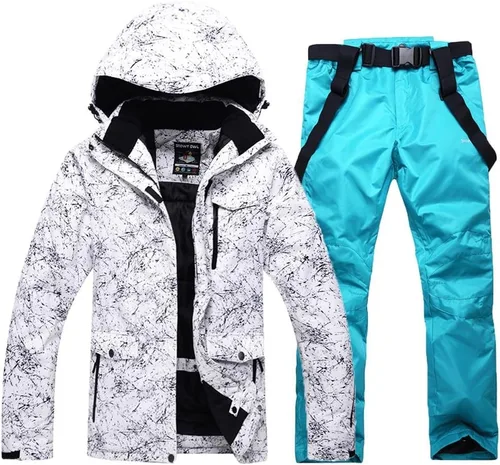 Miniatura 15 de HOTIAN Mens Ski Jackets Waterproof Snowsuits Insulated Outdoor Winter Coats