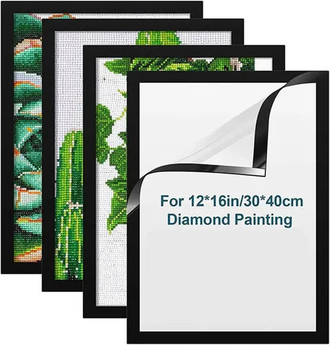 Miniatura 8 de VeGuude Kits de Pintura de Diamantes para Adultos – Paquete de 3 Obras de Arte DIY Kits de Arte de Diamantes 5D Taladro Completo Pinturas de Puntos
