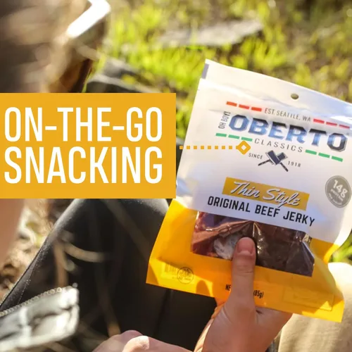 Miniatura 4 de ¡Oh chico! Oberto Classics Thin Style Original Beef Jerky, 1.2 onzas (Pack de 8)