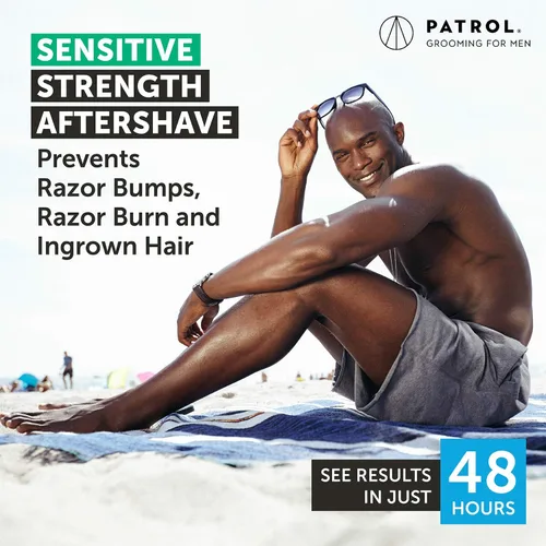 Miniatura 5 de Bump Patrol Sérum de Tratamiento Post-Afeitado Fuerza Sensible – Bloqueador de Granos de Afeitado y Tratamiento para Vellos Encarnados para Hombres