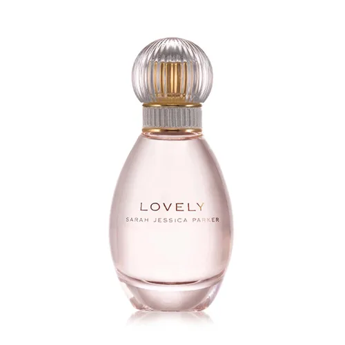 Lovely By SJP EDP Spray para mujer, aroma clásico encantador, ultra glamoroso, fragancia de ámbar blanco sedoso con notas íntimas en polvo,