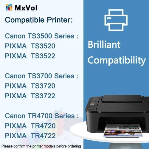 Miniatura 2 de 275XL PG-275XL Cartucho de tinta remanufacturado compatible con Canon 275 275XL PG-275 PG275 XL Tinta negra para PIXMA TS3522 TR4720 TS3500 TS3520