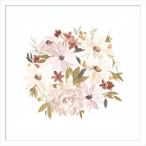 Miniatura 10 de Amanti Art Impresión artística enmarcada para pared (21 x 21) Arreglo rosa I de Amanda Cook, póster enmarcado para decoración de pared, sala