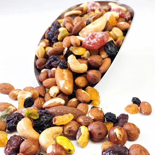 NY SPICE SHOP Mezcla de frutos secos antioxidantes con frutos secos mixtos, bocadillos saludables para adultos y niños - Paquetes de bocadillos de