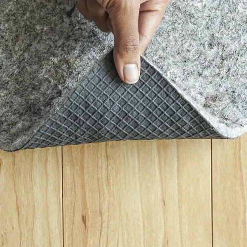 Miniatura 2 de RUGPADUSA – Cerradura superior – 1’10” x 2’10” – 1/4” de grosor – Fieltro + goma – Alfombrilla antideslizante premium, perfecta para suelos