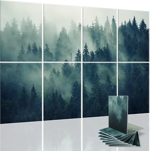 Art3d Paneles de pared insonorizados de 48 x 32 pulgadas, paquete de 8 paneles acústicos de pared decorativos absorbentes de sonido para sala de