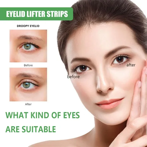 Miniatura 4 de 840PCs - Tira de elevación de párpados de fibra de uso médico de alta calidad para ojos de aspecto natural, levantamiento instantáneo de párpados