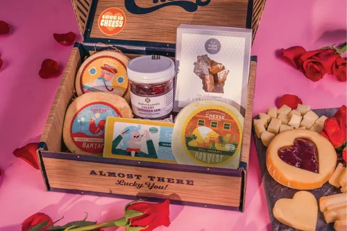 Miniatura 11 de Caja de regalo de Cheese Bros. Brotherhood Fresco de Wisconsin Surtido de Gouda, Havarti, Mozzarella y Fratello Gran idea de regalo de comida