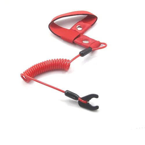 Miniatura 9 de ZOOKOTO Correa de seguridad universal para interruptor de parada y apagado para todos los Honda Jet Ski Aquatrax F-12 F-15 R-12 ARX1200 ATX1200