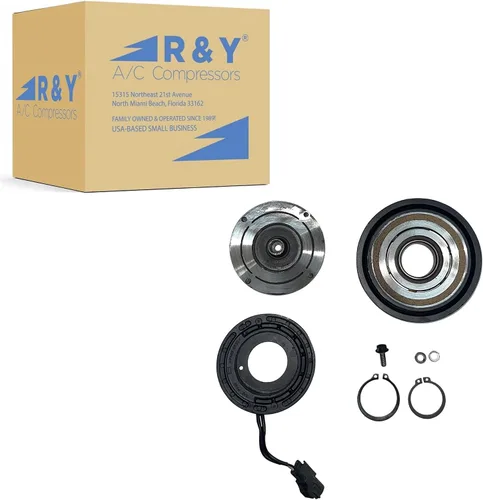 Embrague de compresor RYC A/C AIG396-01-CL (se adapta a Ram ProMaster 1500 3.6L 2014-2026; Compatible con Ram ProMaster 2500 3.6L 2014-2026;