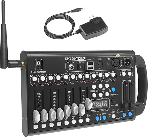 Miniatura 7 de Controlador DMX - Controlador de luz DMX de 192 canales para luces LED 192 canal-A