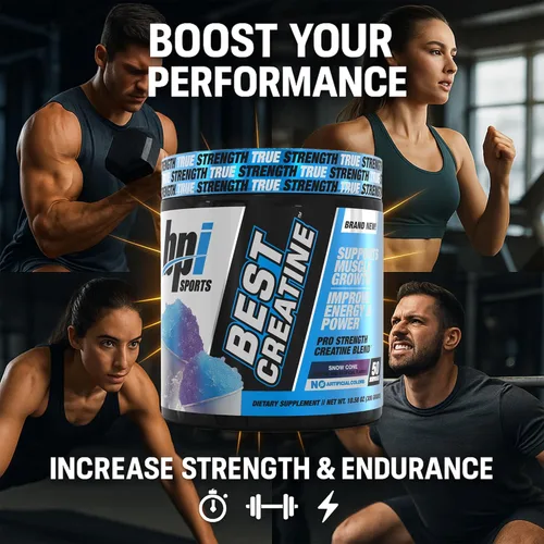 Miniatura 4 de BPI Sports Best Creatine - Polvo de monohidrato de creatina para hombres y mujeres, sal del Himalaya - Fuerza, bombeo, resistencia, crecimiento