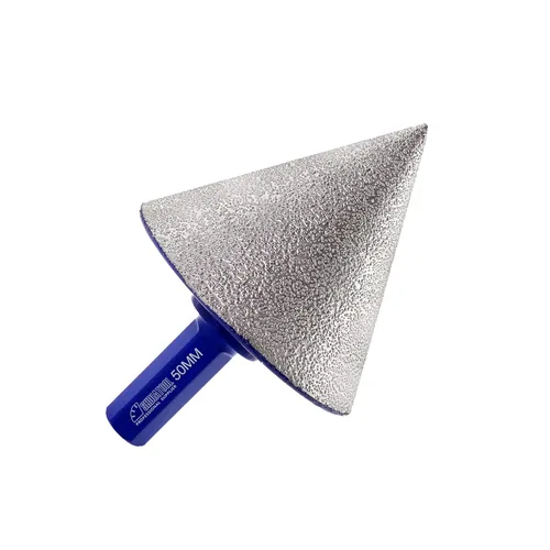 Miniatura 14 de SHDIATOOL Brocas biseladoras de diamante de 1-3/8 pulgadas para agrandar los pedazos de fresado de cerámica del granito del mármol de la teja