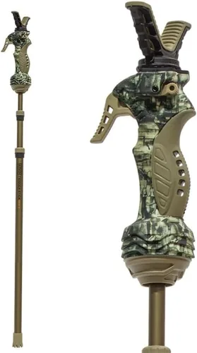 Miniatura 6 de PRIMOS Bastón de disparo para caza Gen3, bastón de tiro ajustable en altura, yugo de desconexión rápida, duradero y ligero, ideal para caza, tiro