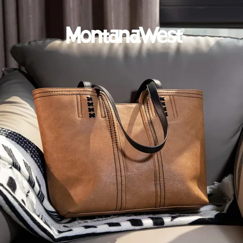 Miniatura 2 de Montana West Bolsa de mano para mujer, bolsa de mano con asa superior, bolsa de hombro de gran