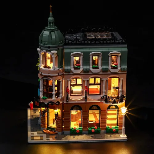 Miniatura 6 de LIGHTAILING Kit de iluminación LED para Lego Boutique-Hotel - Juego de luces LED compatibles con el modelo Lego