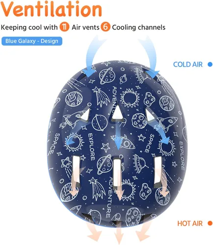 Miniatura 5 de MOUNTALK - Casco de bicicleta para niños/bebés, para niños de 1/2/3/4/5/6/7/8 años, cascos para niños de 5-8/8-14 años, cascos de patineta