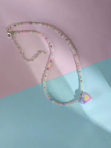 Miniatura 5 de OJERRY Y2K - Collar de cuentas coloridas Kawaii para adolescentes y mujeres