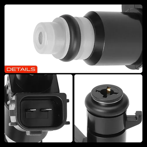 Miniatura 9 de A-Premium Inyectores de combustible compatibles con Honda Civic 2006-2011 1.8L, compatible con 2009-2013 1.5L, repuesto # 16450RNAA01 4-PC Set