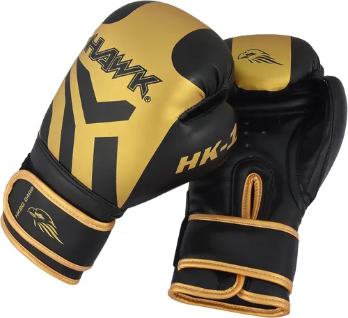 Miniatura 3 de Guantes de boxeo para niños – Hawk Youth 4oz, 6oz, 8oz para niños y niñas Guantes de boxeo Maya Hide de cuero para boxeo, kickboxing, artes