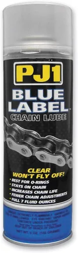 Lubricante para cadenas y juntas tóricas PJ1 etiqueta azul (aerosol), Transparente