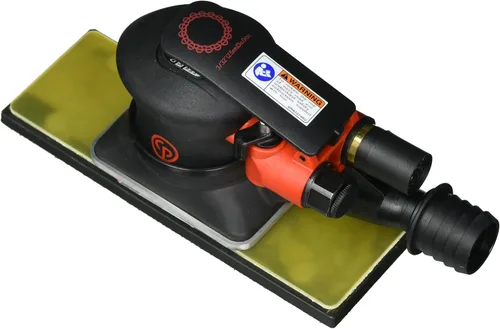 Miniatura 2 de Chicago Pneumatic CP7264CVE - Lijadora de aire Jitterbug, mejoras para el hogar, herramientas de carpintería, pulidora, almohadilla rectangular