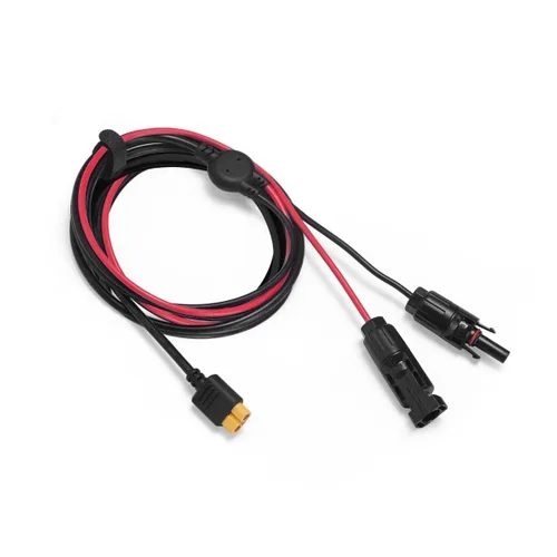 EF ECOFLOW Cable de carga solar conector solar a adaptador XT60 Conector Conecte el panel solar para estación de energía portátil y generador solar