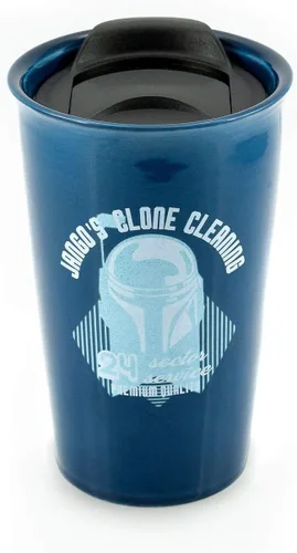Miniatura 2 de Se7en20 Star Wars Jango Fett Taza de café Taza coleccionable de Star Wars de estilo retro Taza de cerámica con capacidad para 12 onzas
