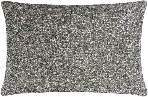 Miniatura 12 de Almohada luminosa, diamantes de imitación brillantes, terciopelo suave, inserto de fibra hipoalergénica, funda lavable, acento de decoración