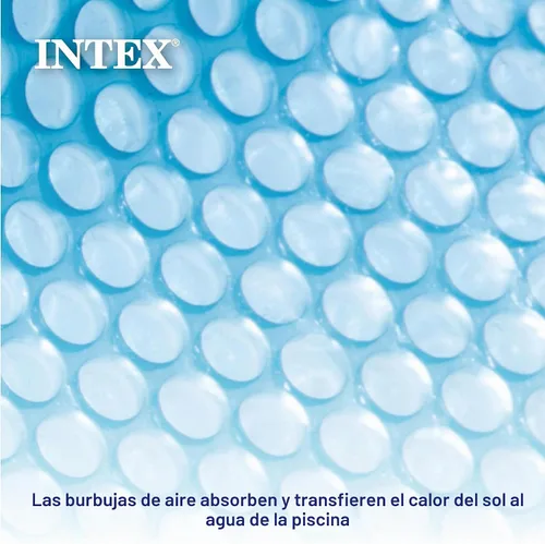 Miniatura 5 de Intex Cubierta solar para piscina de 18 x 9 pies con marco rectangular para piscinas al aire libre con bolsa de almacenamiento de transporte