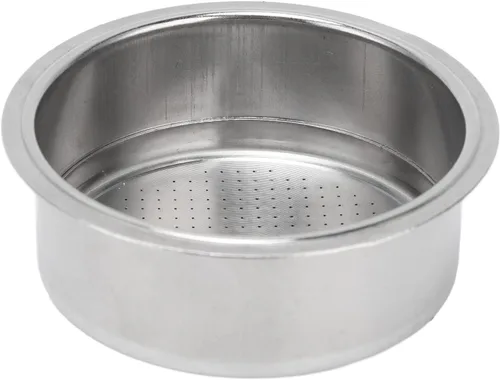 Filtro de café, tazas portafiltro, cesta de filtro, cesta de filtro, filtro de acero inoxidable, 2 tazas de café, filtro de café no presurizado,
